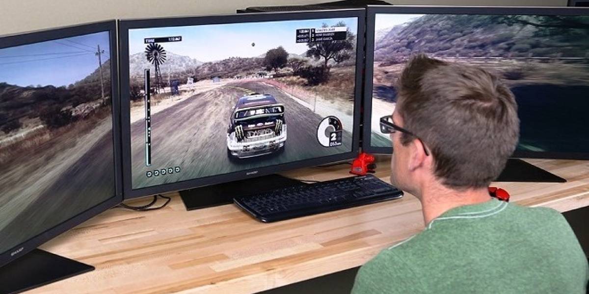 Sharp brinda demostración con monitores 4K en Eyefinity extremo