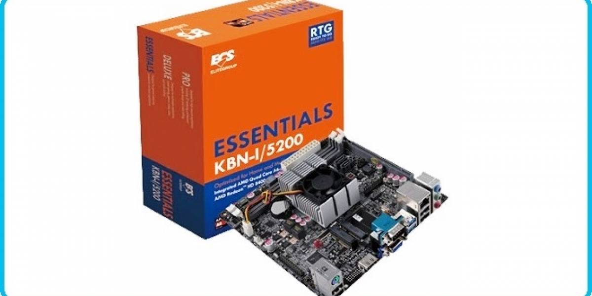 ECS anuncia su primera placa madre AMD Kabini KBN-I