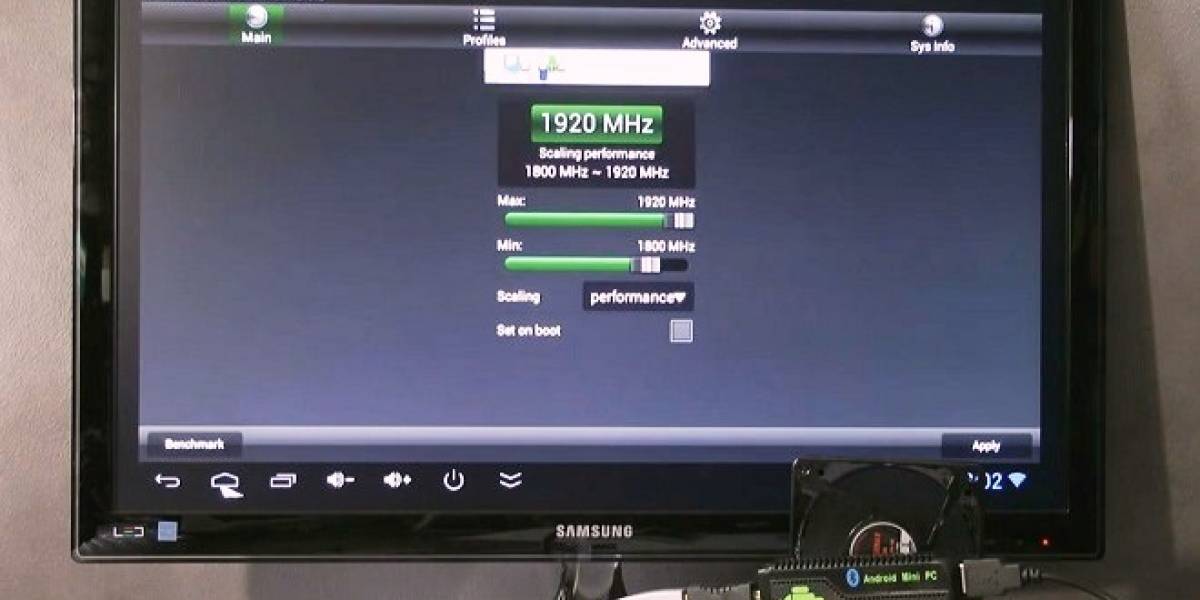 Procesador ARM Rockchip RK3188 overclockeado a 1,92 GHz