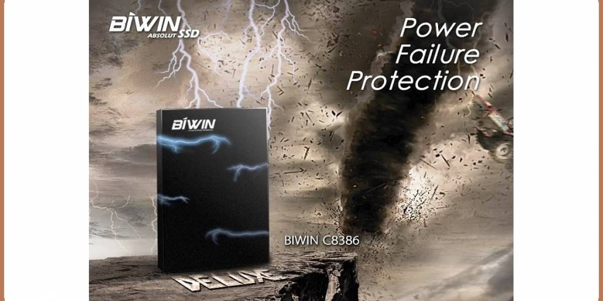 BIWIN anuncia su SSD C8386 con tecnología de protección contra el fallo de energía