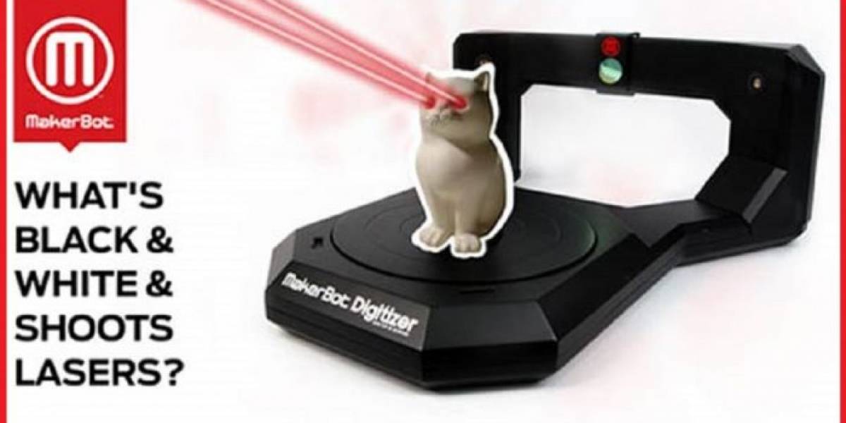 Escáner 3D MakerBot Digitizer en venta la próxima semana