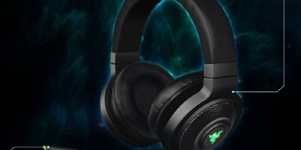 Razer lanza sus audífonos para gamers Kraken 7.1
