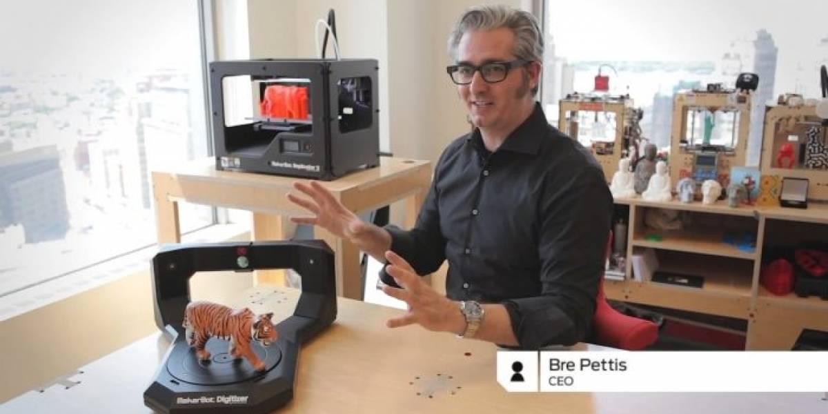 Conoce de cerca al escáner 3D MakerBot Digitizer