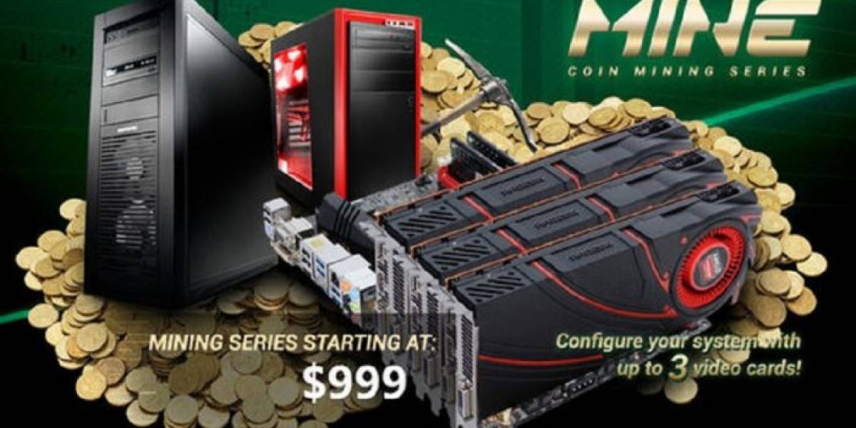 iBuyPower lanza sus PCs para minar criptomonedas