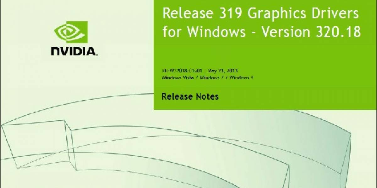 NVIDIA lanza sus nuevos controladores GeForce 320.18 WHQL