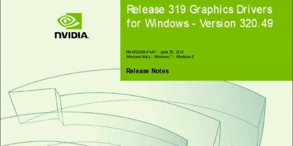 NVIDIA lanza sus controladores GeForce 320.49 WHQL