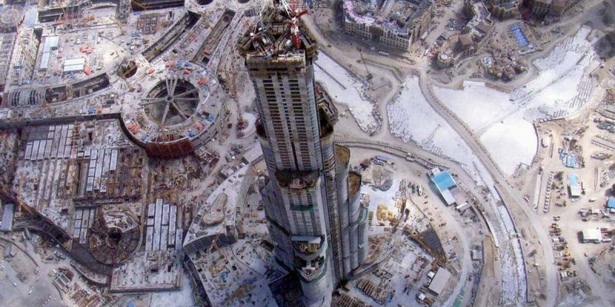 Vista desde lo alto: Burj Dubai