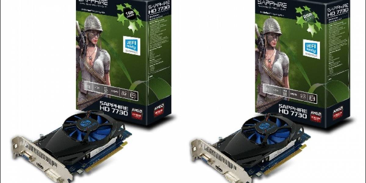 Sapphire Radeon HD 7730 DDR3 y GDDR5 a prueba