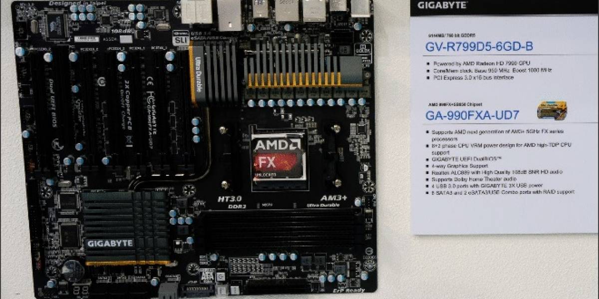 Gigabyte revela CPUs AMD FX-Series de tercera generación #CTX2013