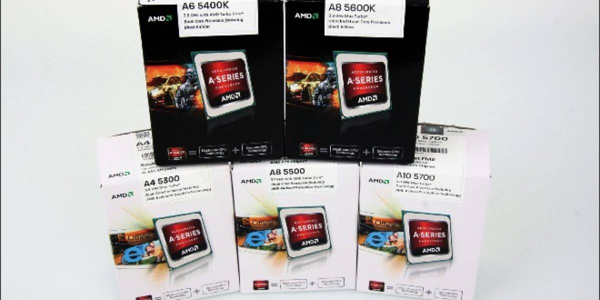 AMD enfrenta a sus APU Trinity ante los CPU de Intel en aplicaciones de productividad