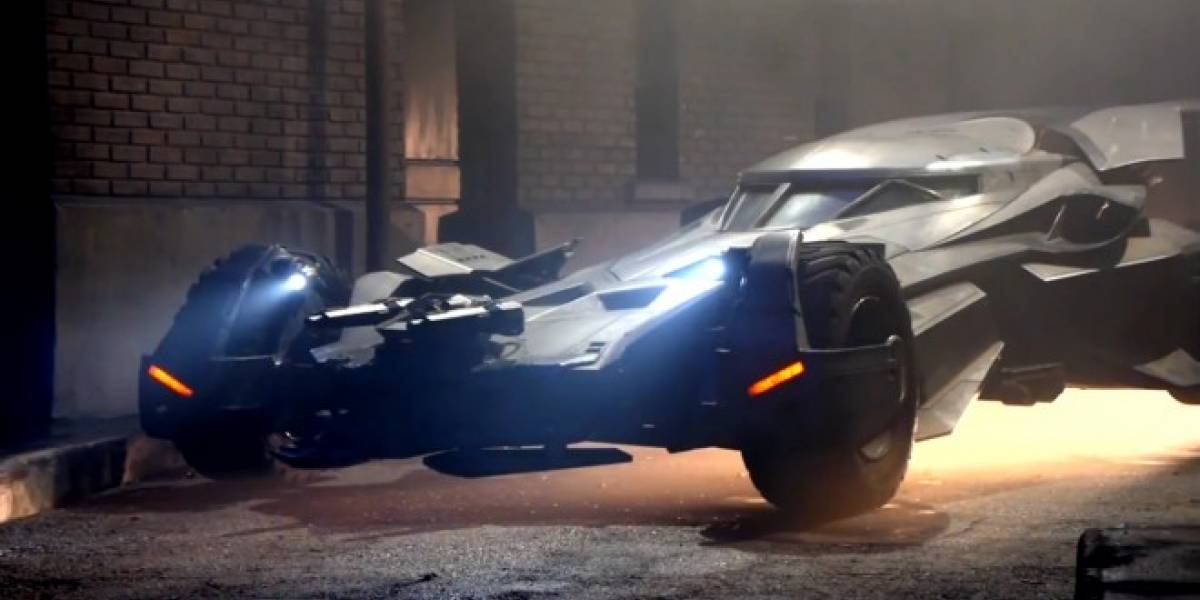 Así luce el nuevo Batimóvil de Batman v Superman: Dawn of Justice