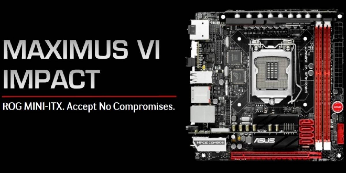 ASUS lanza su tarjeta madre ROG Maximus VI Impact