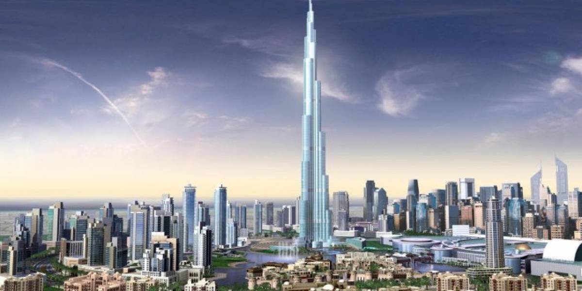 Burj Dubai se convierte en edificio más alto y sigue creciendo