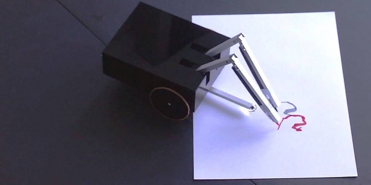 Diseñan robot “artista” que crea sus propios dibujos sin asistencia humana