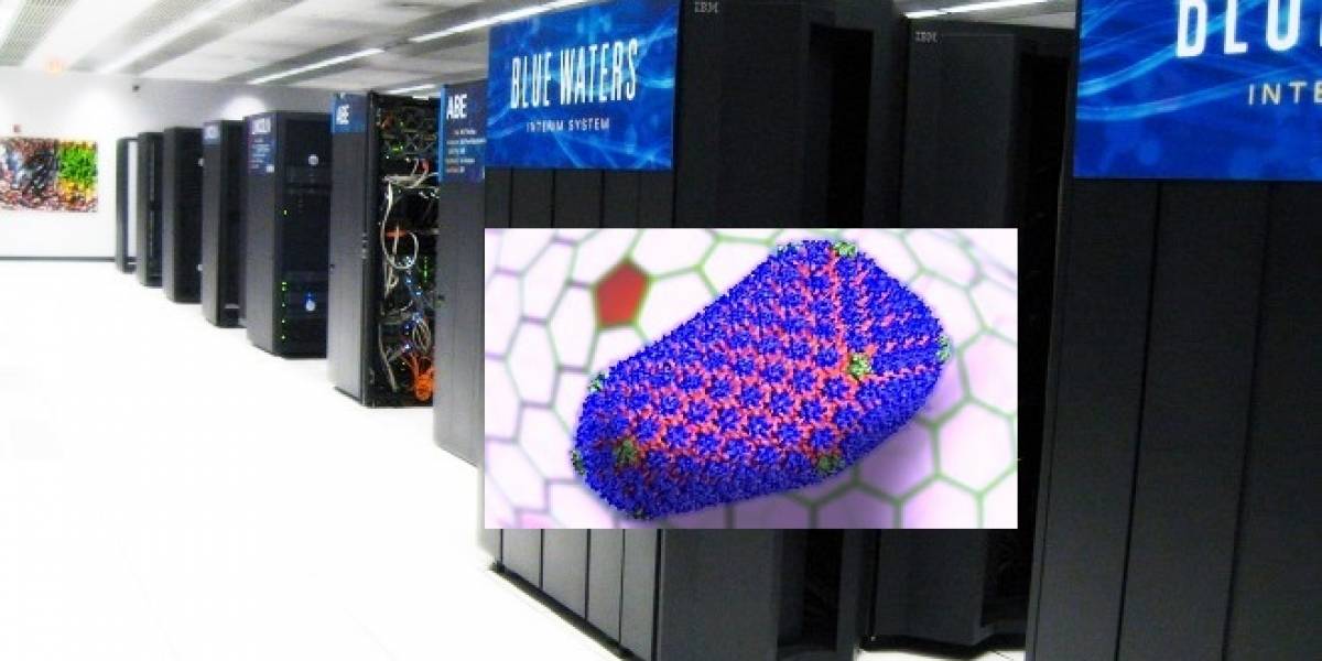 Supercomputador Blue Waters ayuda en la batalla contra el virus HIV