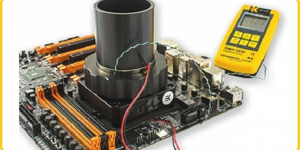 Lanzan un cooler para CPU basado en nitrógeno líquido
