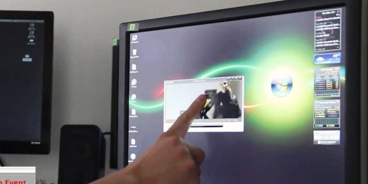 uTouch: Convertir un monitor LCD estándar, en pantalla táctil