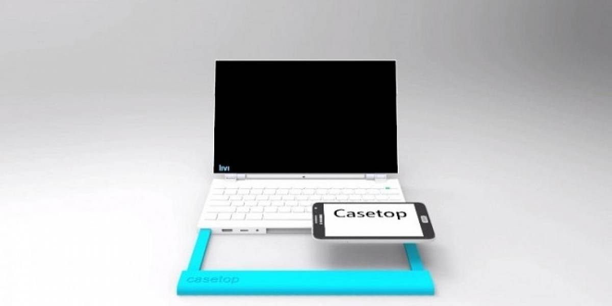 Casetop: Convierte tu smartphone en una laptop