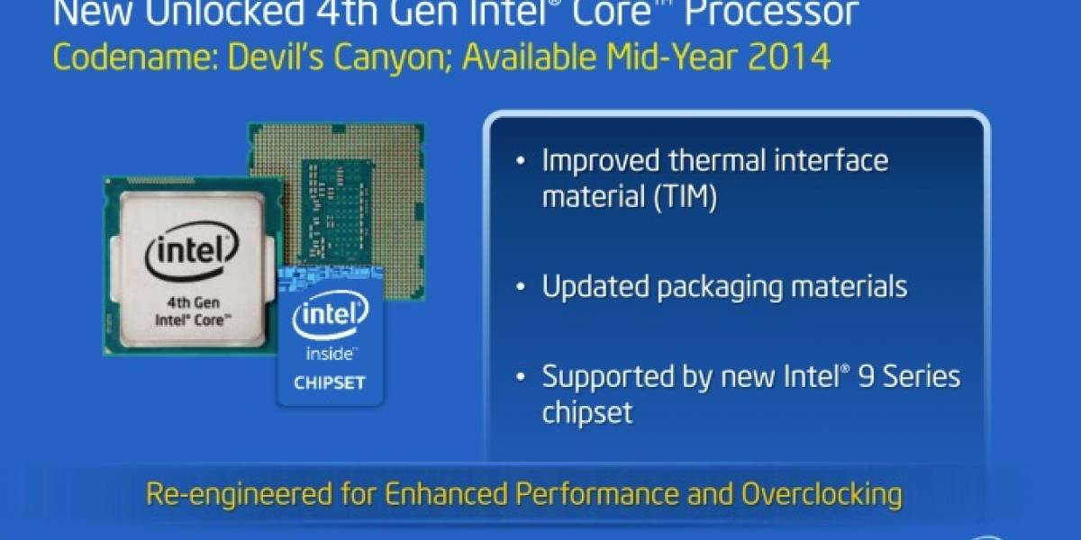 CPUs Intel Core de cuarta generación V2 “Haswell2-DT” llegan el 11 de mayo