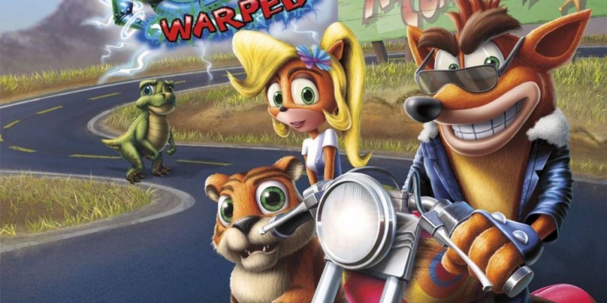 Recrean las portadas originales de la trilogía Crash Bandicoot
