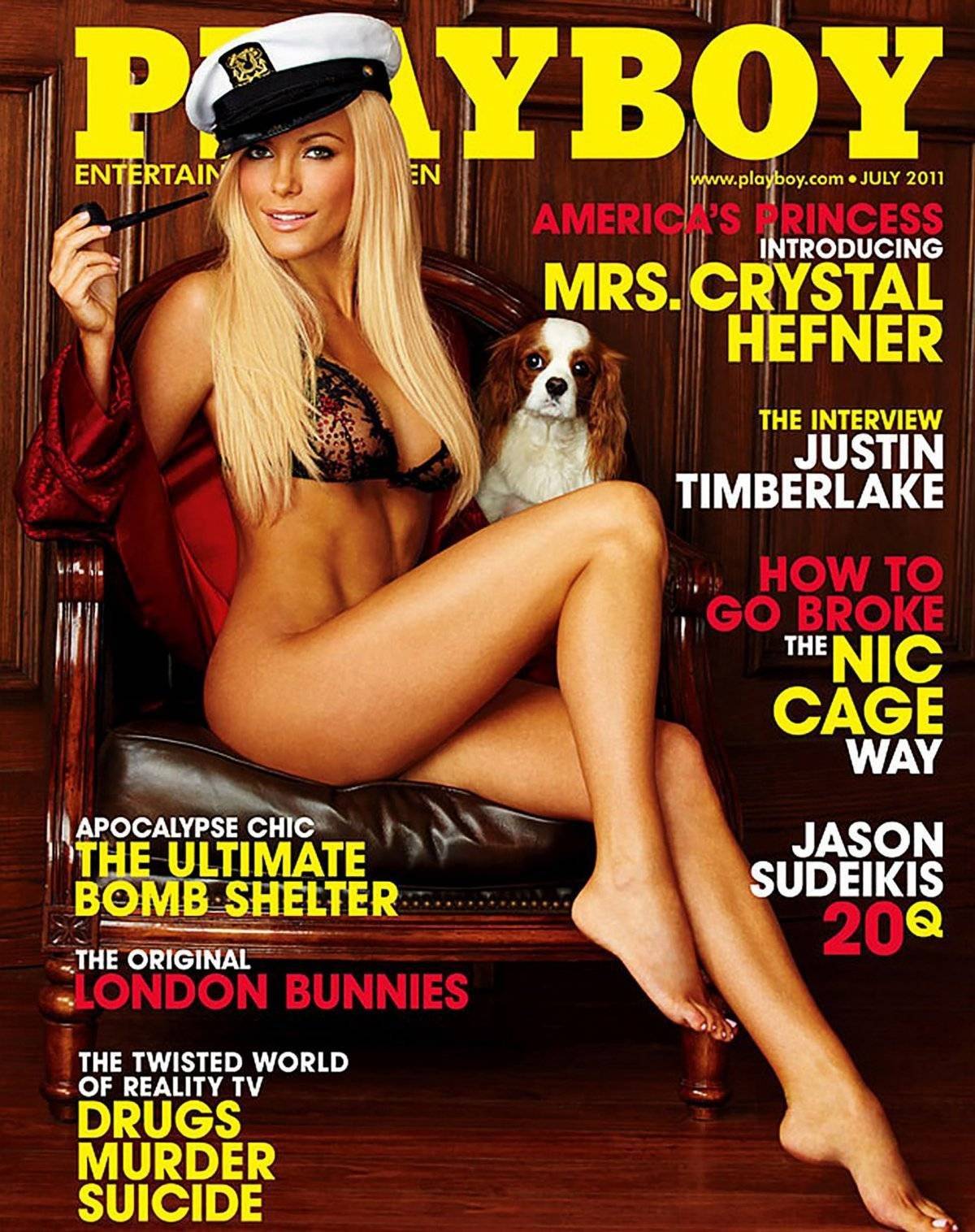 Crystal Harris, viuda de Hugh Hefner