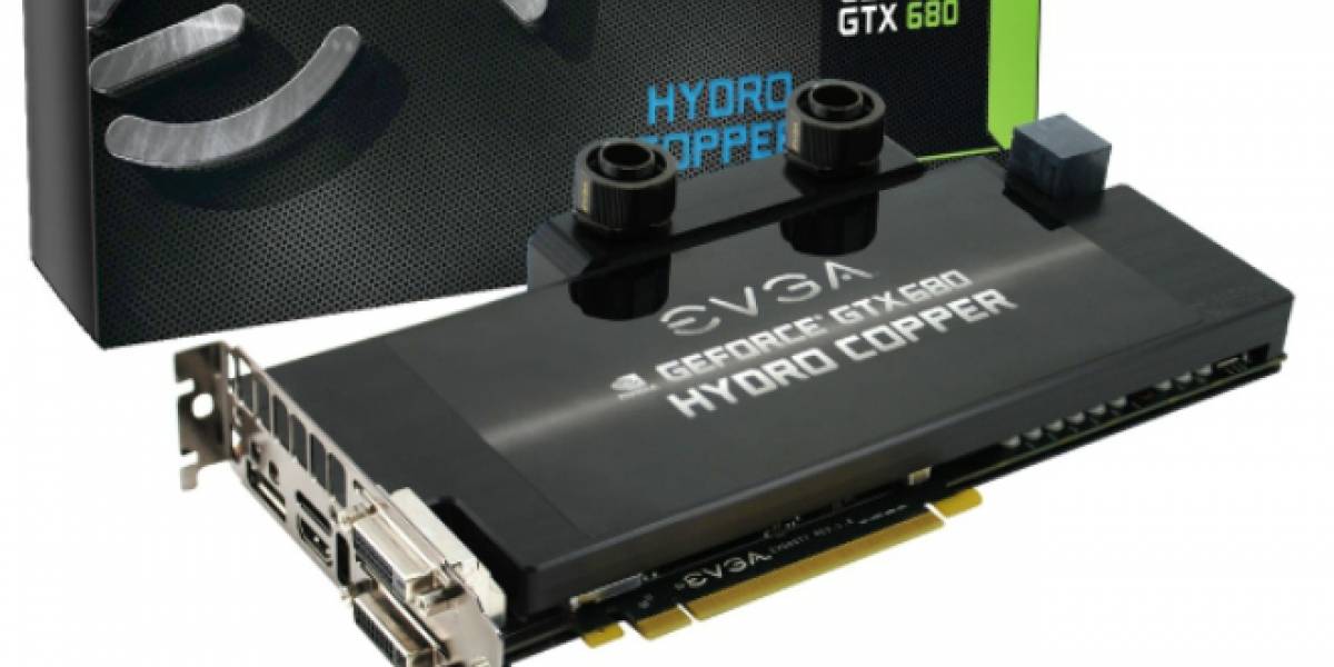 EVGA lanza oficialmente y detalla la GTX 680 Hydro Copper