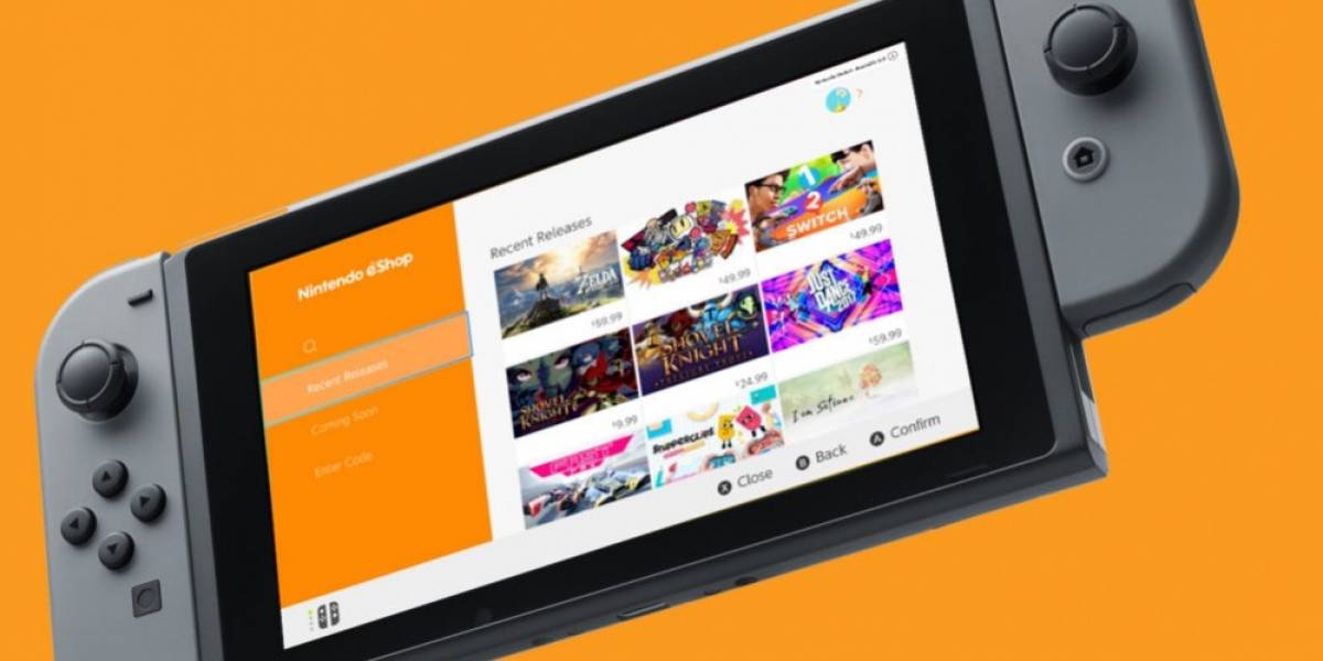 La eShop de la Nintendo Switch ahora permite guardar datos de tarjeta de crédito