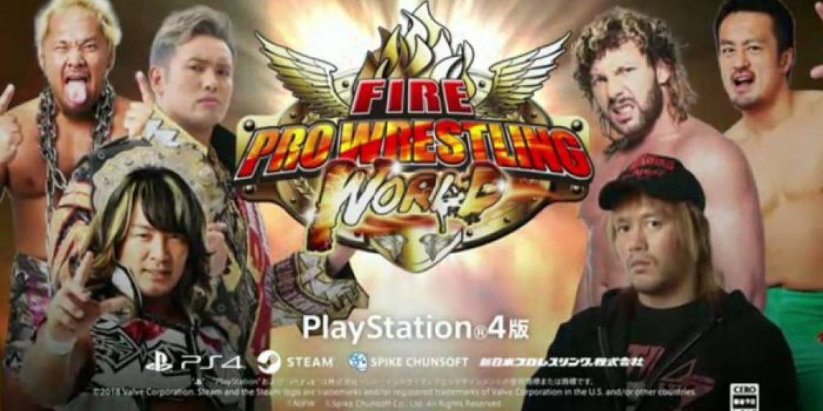 Fire Pro Wrestling World ya tiene ventana de lanzamiento en PS4