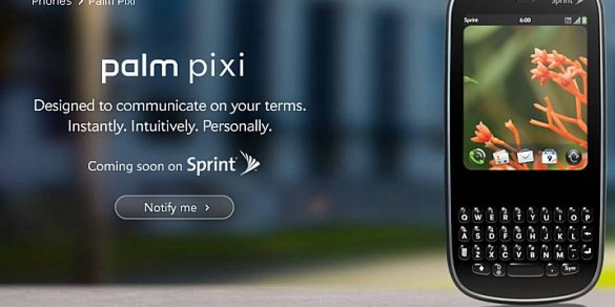 Palm lanza Pixi, su segundo móvil WebOS