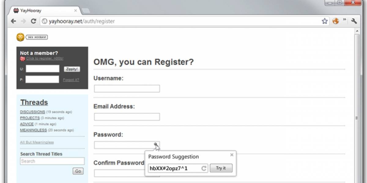 Google pretende implementar la generación automática de contraseñas en Chrome