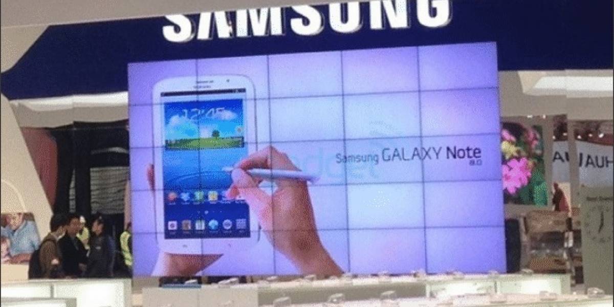 Samsung anuncia oficialmente su tablet/smartphone Galaxy Note 8.0