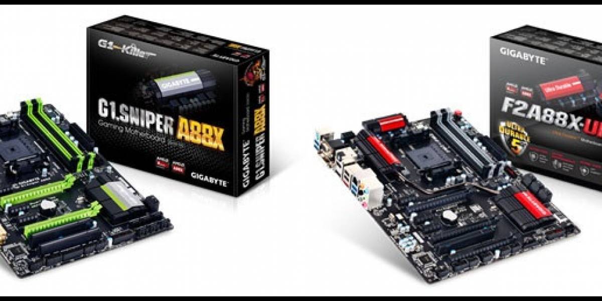 Gigabyte anuncia sus tarjetas madre basadas en el chipset AMD A88X