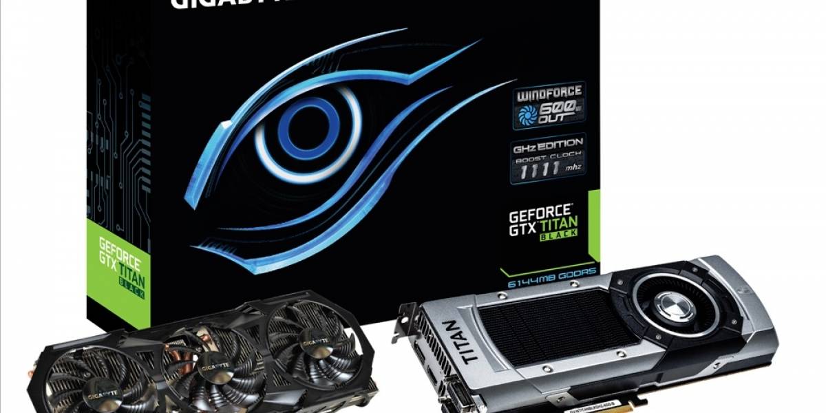 Gigabyte lanza su tarjeta gráfica GeForce GTX Titan Black WindForce 3X 600W