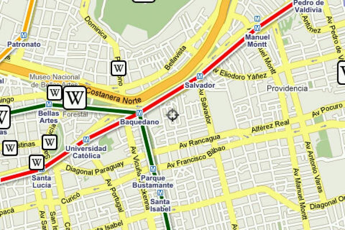 Google Maps Santiago De Chile