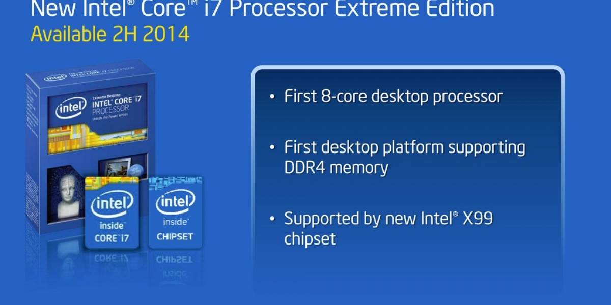 Especificaciones de los CPU Intel Core HEDT de cuarta generación “Haswell-E”