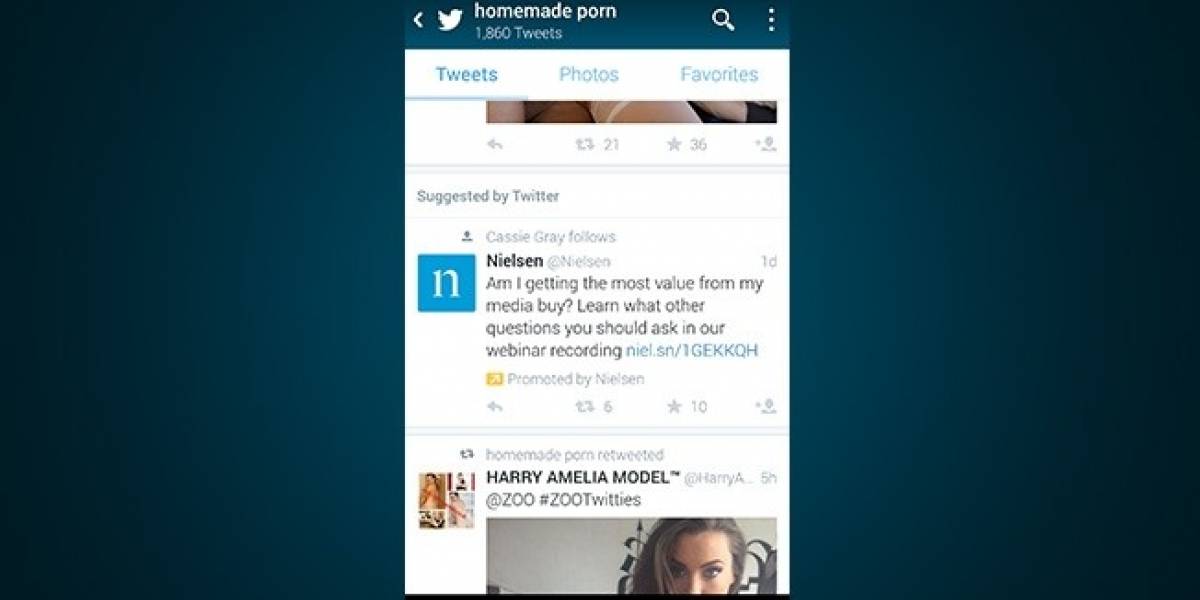 Twitter eliminaría cuentas con pornografía