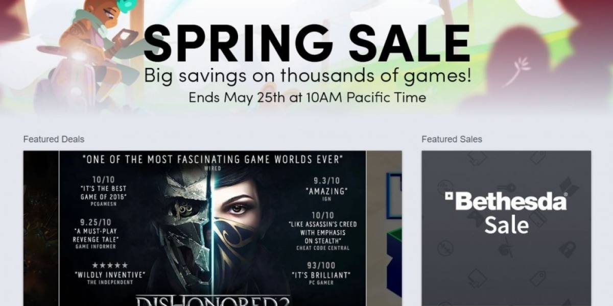 Humble Store tiene venta especial de Primavera