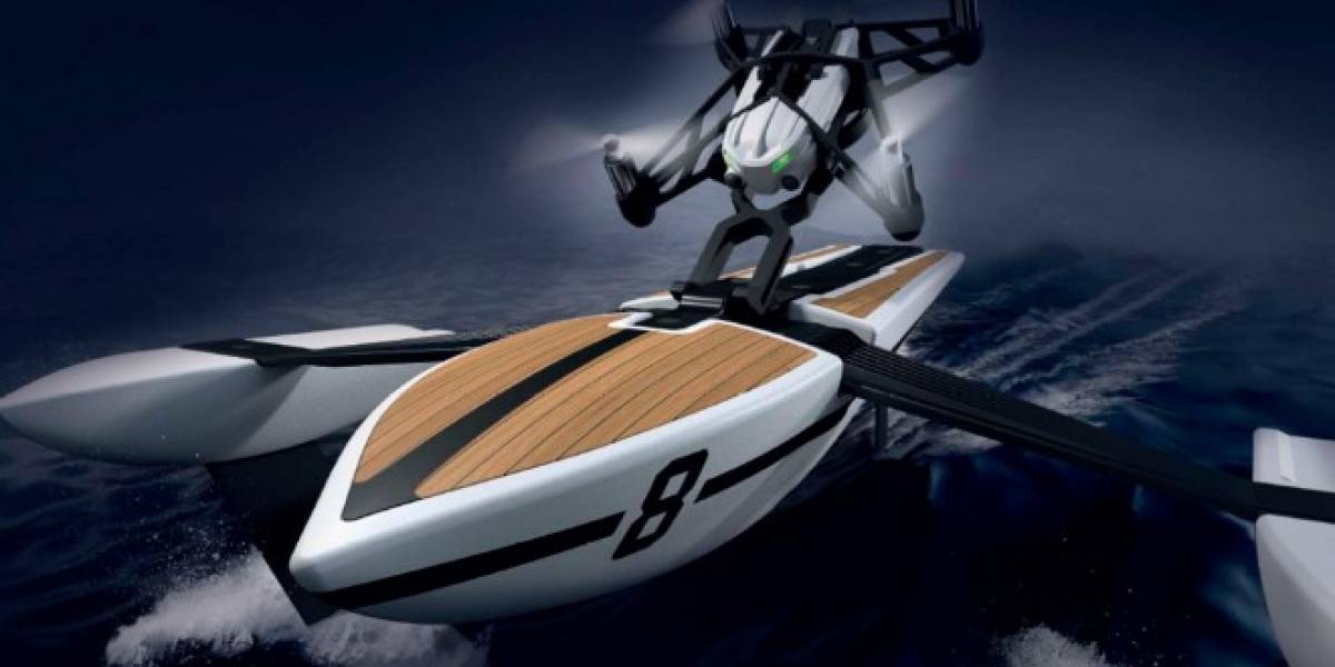 Hydrofoil, un dron aéreo que se convierte en barca inútil