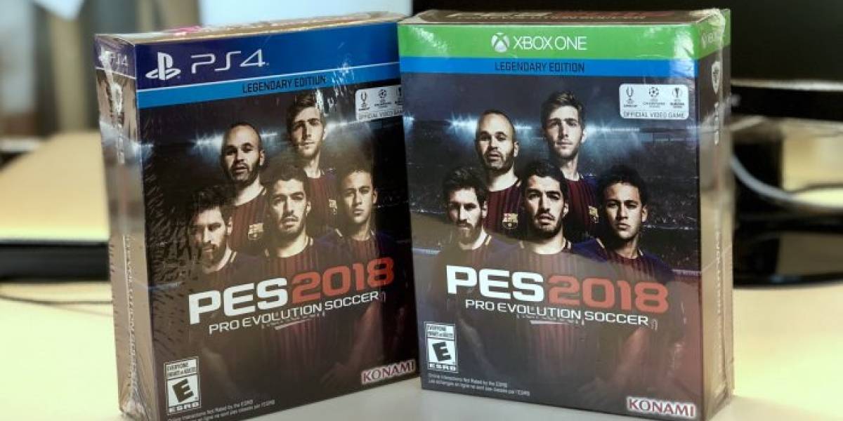 Concurso: Regalamos dos copias de PES 2018