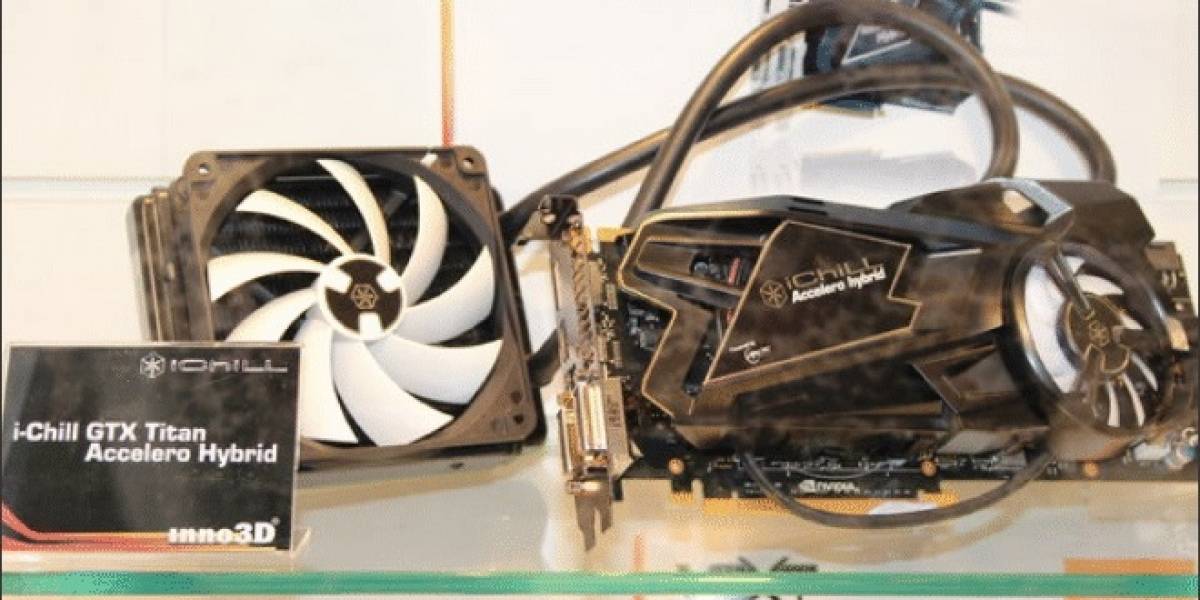 CeBIT 2013: Inno3D GTX Titan i-Chill Accelero Hybrid