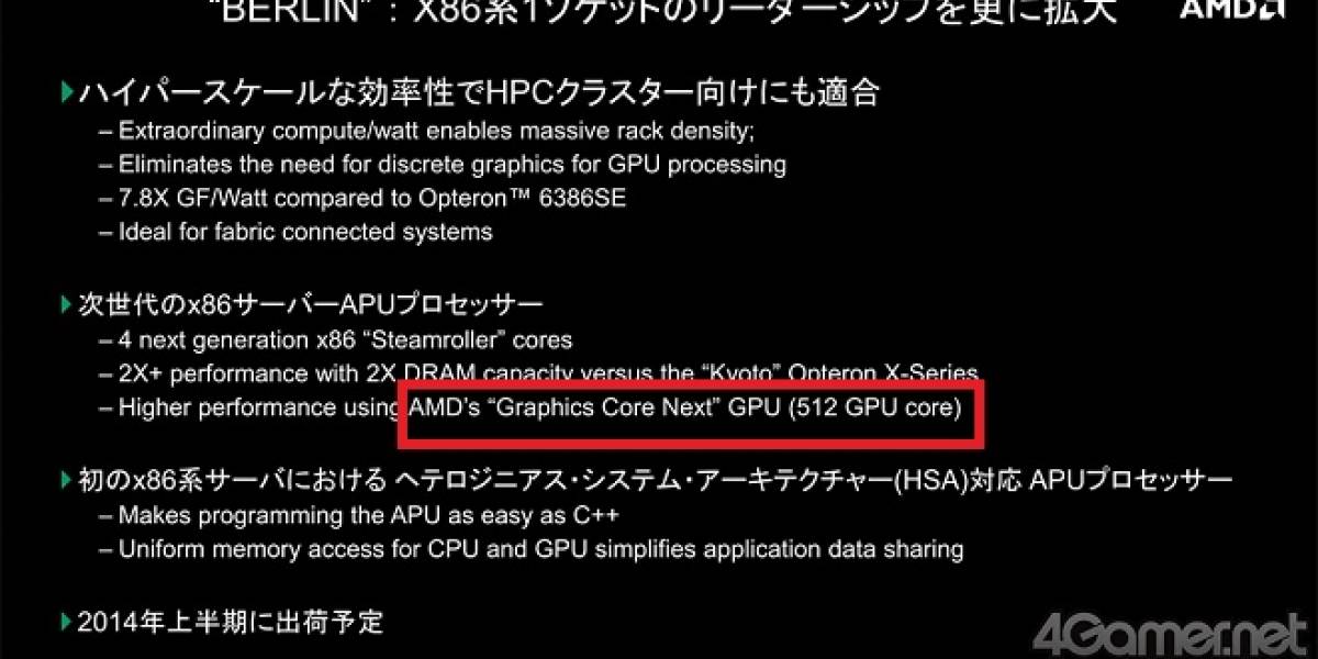 Confirmado: APU AMD Kaveri tendrá un IGP con 512 shader processors