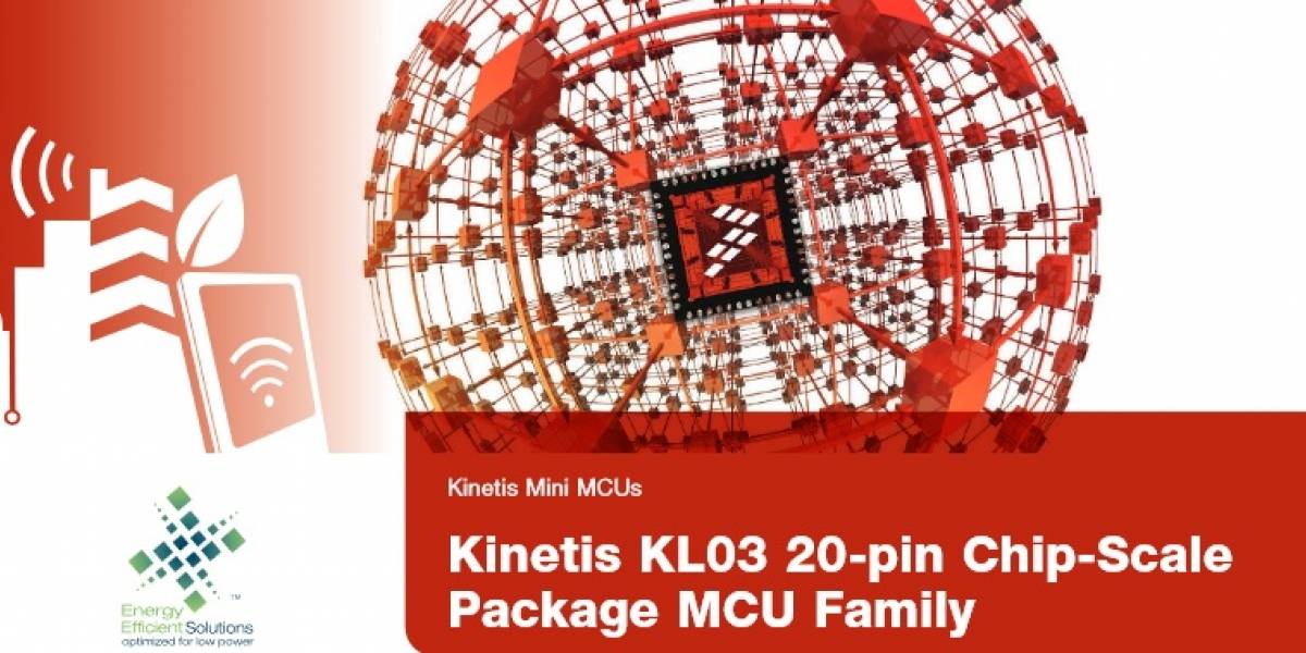 Freescale Tiny Kinetis KL03: El microprocesador de 32 bits más pequeño del mundo