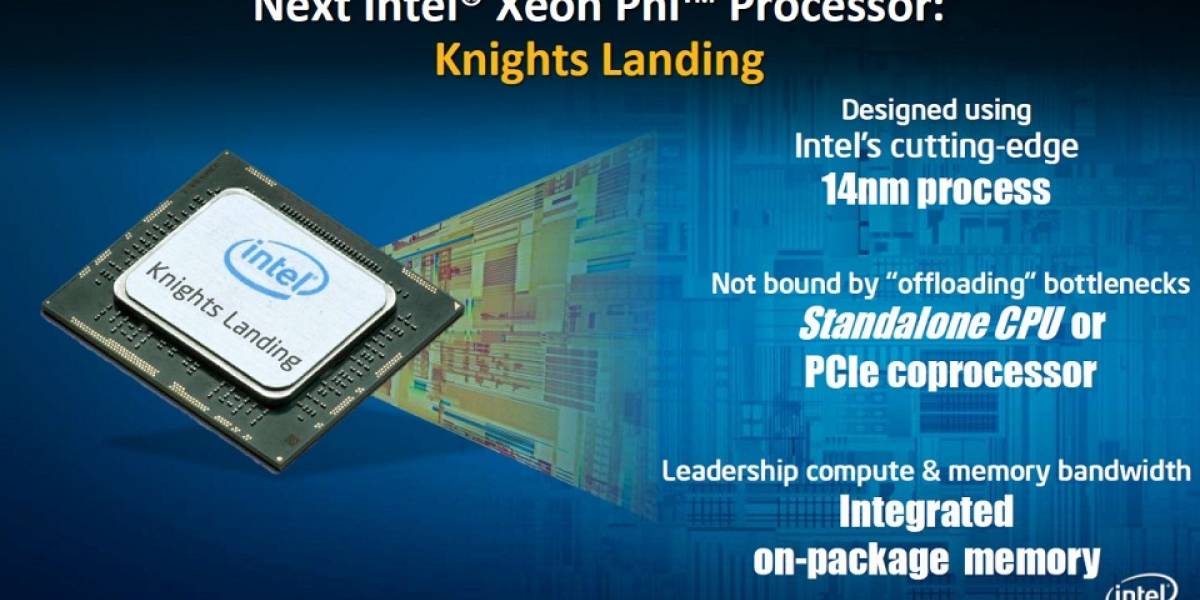 Intel detalla sus coprocesadores Xeon Phi de segunda generación “Knights Landing”