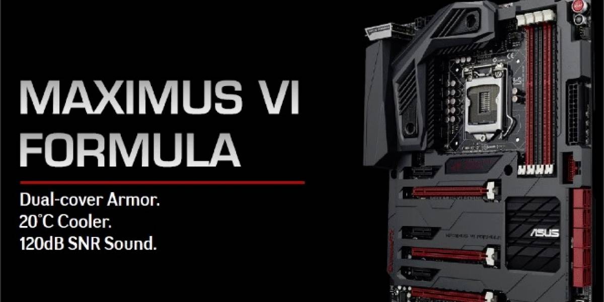 ASUS presenta su tarjeta ROG Maximus VI Formula #CTX2013