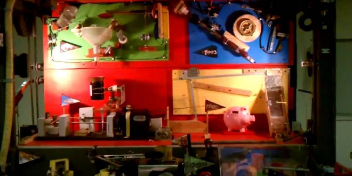 Con ustedes, la máquina que realiza una simple tarea en 300 pasos