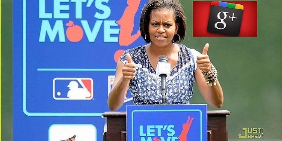 Michelle Obama se reunirá con millones de familias a través de Google+