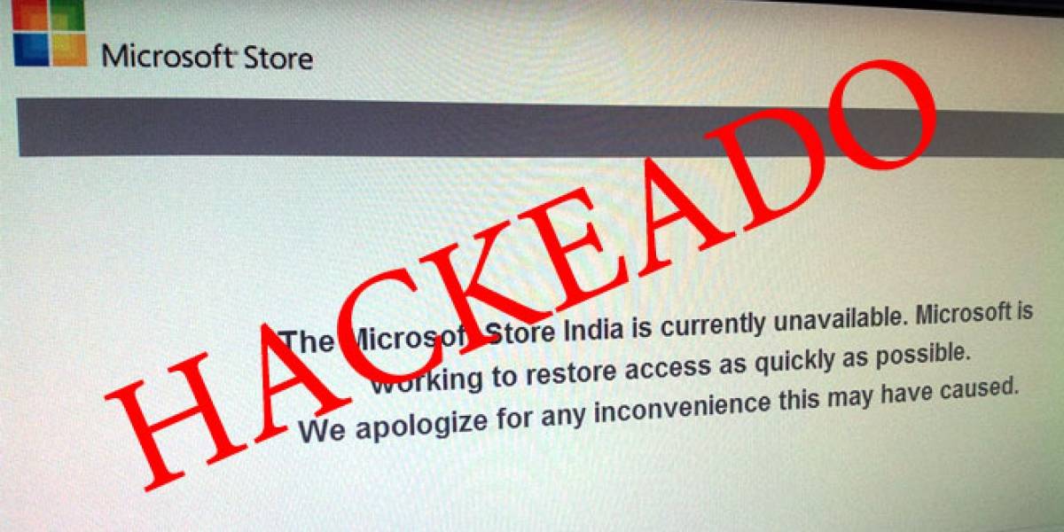 Hackean tienda en línea de Microsoft en India