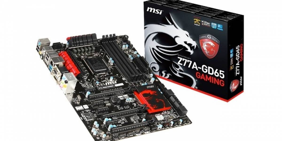 MSI lanza al mercado sus placas madre G-Series, dirigidas a gamers profesionales.