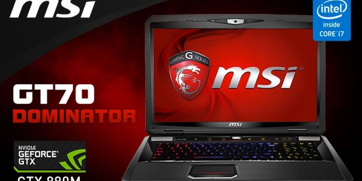 MSI anuncia sus Notebooks Gaming GT70/GT60 Dominator Series