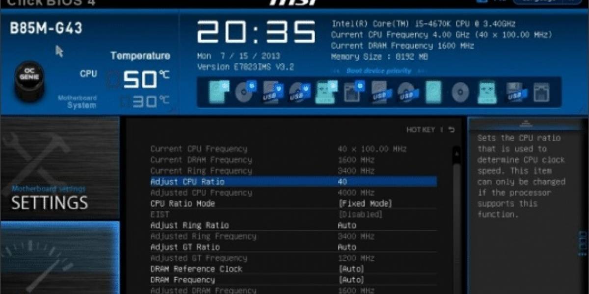 MSI lanza sus BIOS compatibles con Non-Z OC